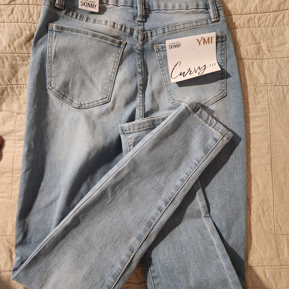 YMI Blue Skinny Jeans Versatile Fit